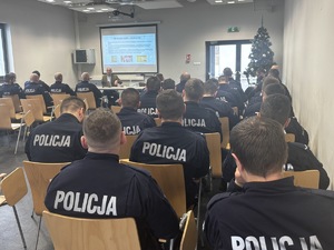 policjanci obecni na szkoleniu