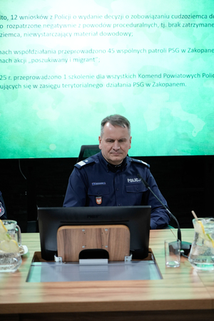 Komendant Wojewódzki Policji w Krakowie Artur Bednarek
