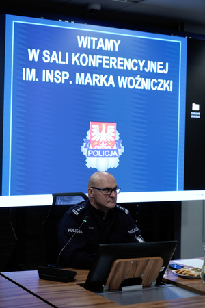 Zastępca Komendanta Paweł Krauz