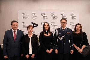 reprezentacja z komendy powiatowej policji w Limanowej