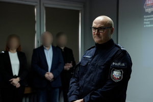 policjanci na spotkaniu z policja niemiecką