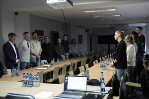 policjanci na spotkaniu