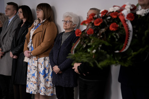 Rodziny zgromadzone na uroczystości w KWP Kraków