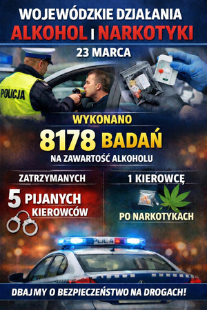 WOJEWODZKIE DZIAŁANIA ALKOHOL I NARKOTYKI