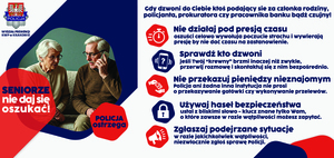 Baner projektu Bezpieczny Senior w Małopolsce