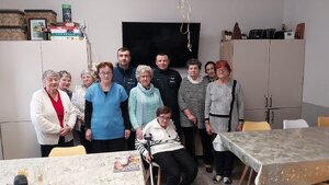 Dzielnicowi KP Libiąż na spotkaniu z Seniorami