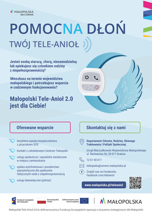 Plakat Małopolski Tele-Anioł 2
