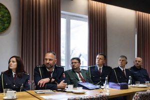 słowaccy funkcjonariusze na wykładzie