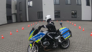 policyjny motocykl