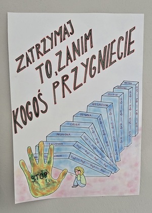 Prace plastyczne uczestników, które wzięły udział w konkursie.