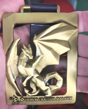 Medal Tauron  Cracovia maraton