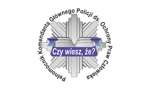 policyjna gwiazda z napisem "Czy wiesz, że?"