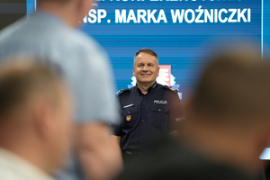 Komendant Wojewódzki nadinspektor Artur Bednarek