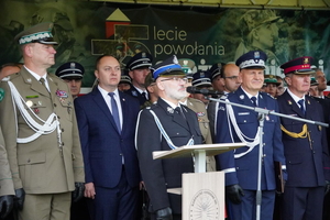 przemówienie komendanta straży pożarnej