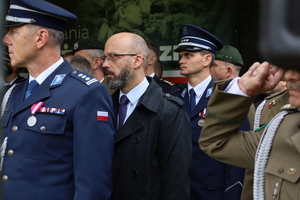 komendant dziekanowski na uroczystości