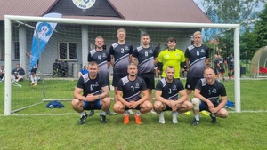 zdjęcie reprezentacji piłkarskiej komendy wojewódzkiej