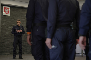 insp. Maciej Kubiak podsumowuje przebieg eliminacji konkursu dzielnicowych