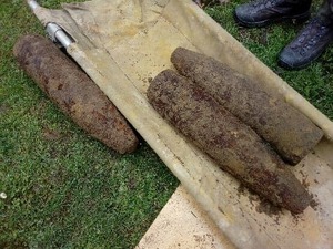 zabezpieczone niewybuchy