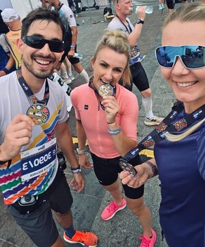 zawodnicy z Bochni z medalami