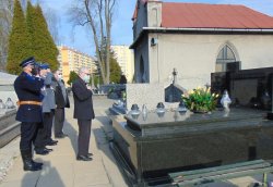 Cmentarz Parafialny uczczenie pamięci oświęcimskich przedwojennych policjantów (6)