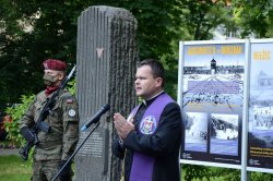 81. rocznica pierwszego masowego transportu Polaków do KL Auschwitz. Uroczystości w Krakowie. Fot. Janusz Ślęzak (IPN)