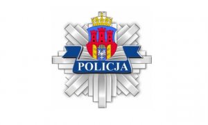 Gwiazda policyjna z herbem Krakowa po środku
