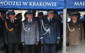 Komendanci Wojewódzki i Miejski na placu Matejki