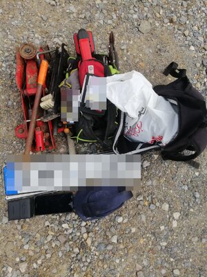 elektronarzędzia ujawnione w pojeździe zatrzymanego