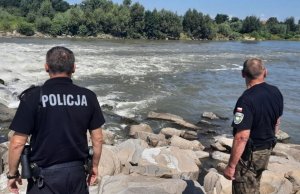 patrol policji ze strażą rybacką