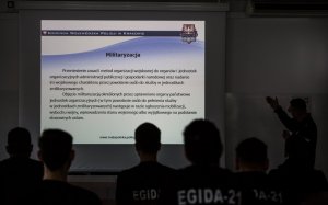 Poborowi podczas wykładów i ćwiczeń