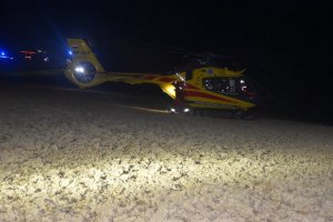 Helikopter LPR na polu