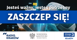 plakat akcji Zaszczep się!