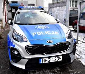 nowa oznakowana Kia Sportage