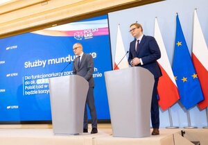 zdjęcie z konferencji ministerstwa