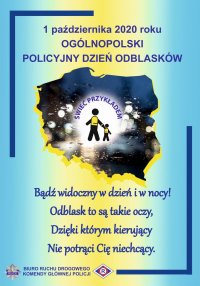 plakat akcji informacyjno-edukacyjnej „Świeć Przykładem”