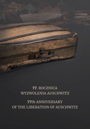 Auschwitz - Birkenau - 77 - rocznica wyzwolenia  plakat