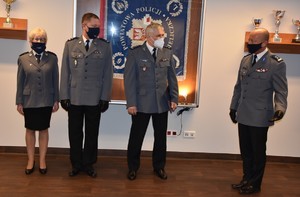Życzenia złożone przez Komendanta Powiatowego Policji w Wieliczce