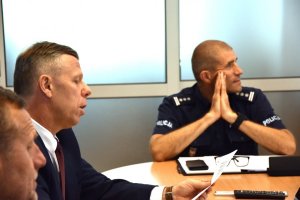Komendant Wojewódzki Policji w Krakowie insp. Roman Kuster