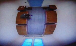 KPP Oświęcim. Zatrzymany widok z kamery 2