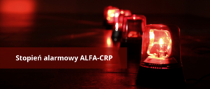 logo stopień alarmowy ALFA-CRP