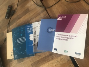 pomoce edukacyjne wykorzystywane podczas szkolenia