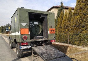 KPP Oświęcim. Pocisk moździeżowy trafił do saperów