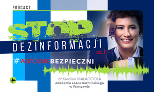 plakat akcji  „STOP Dezinformacji”