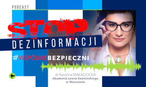 plakat stop dezinformacji