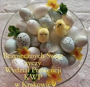 Życzenia Bezpiecznych Świąt od Wydziału Prewencji KWP w Krakowie