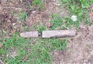 znaleziony niewybuch