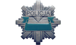 gwiazda z napisem Policja