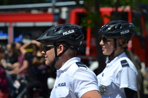Patrol rowerowy policjantów ruchu drogowego