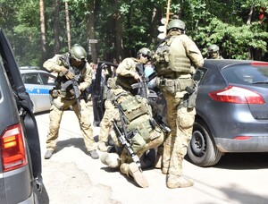 ZAtrzymanie pozoranta przez funkcjonariuszy SPAP