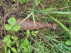 znaleziony moździerz